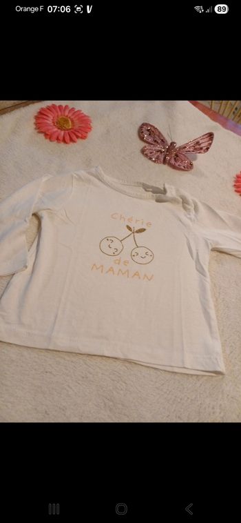 T.shirt bébé taille 12 mois