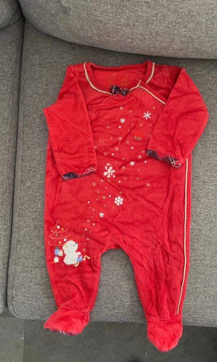 Pyjama velours 6mois