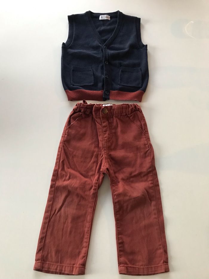 Ensemble bébé de fête 24 mois