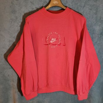 Crewneck  / Sweat  Vintage Nike 90's 🧥 Taille XL - Logo Brodé