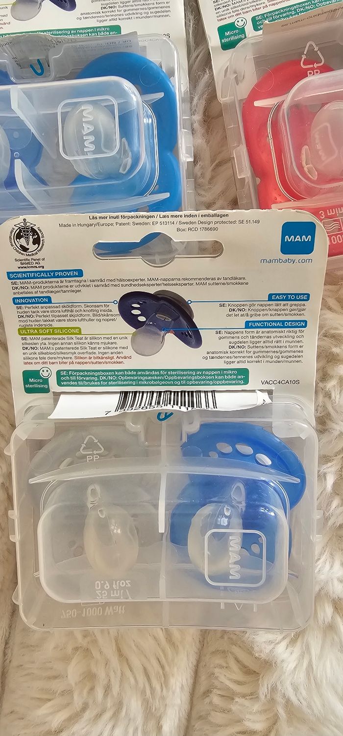 Lot de 6 sucettes Mam Original 6 mois + - photo numéro 6