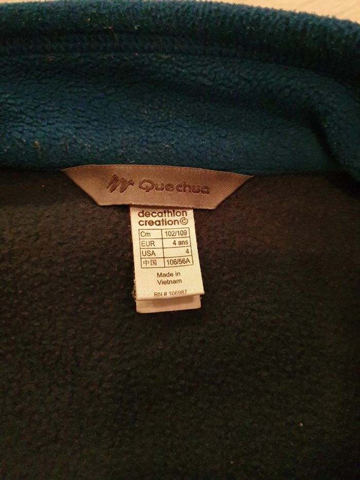 Gilet polaire 4 ans - photo numéro 2