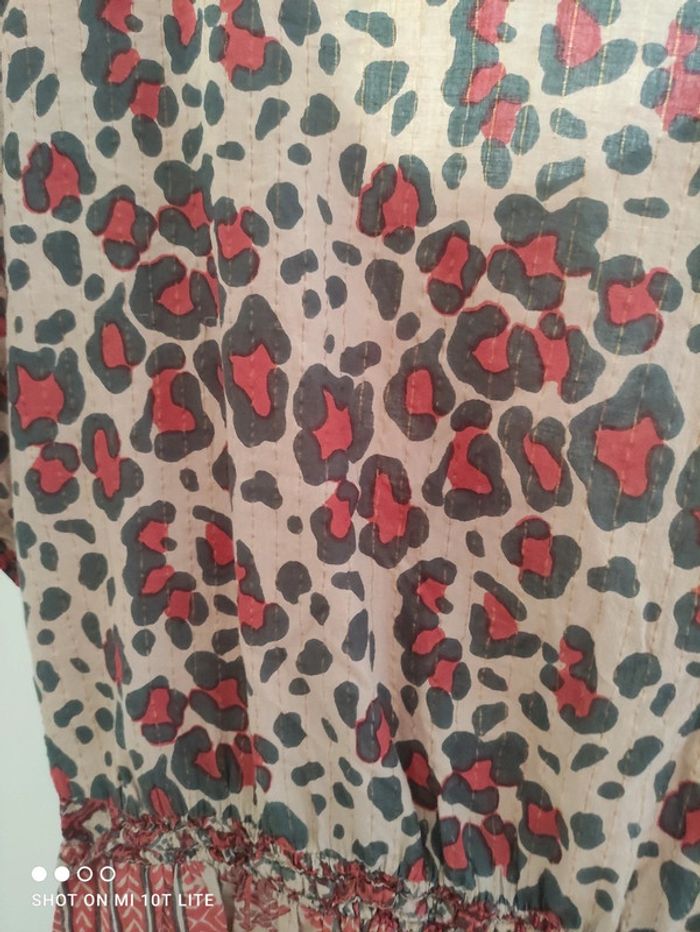 Blouse motif rouille - photo numéro 3