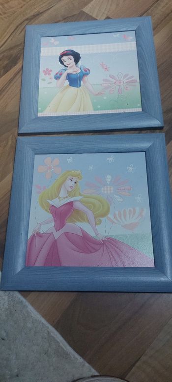 Lot de 2 cadres Disney