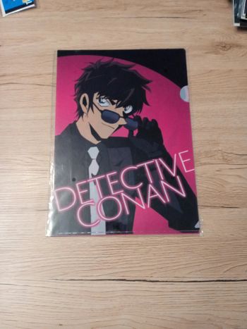 Lot de 2 clear file détective conan