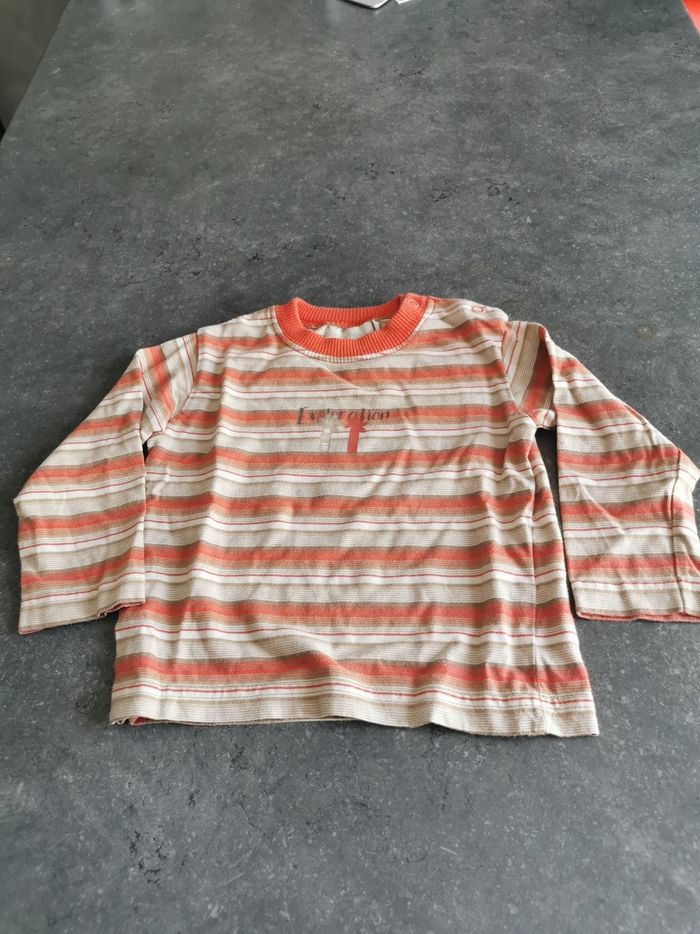 Tee shirt garçon, 12 mois