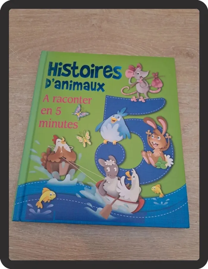 Livre histoire d'animaux