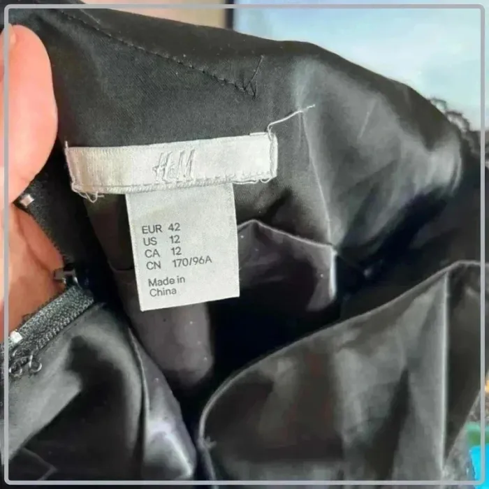 Magnifique robe h&m taille 42 neuve - photo numéro 5