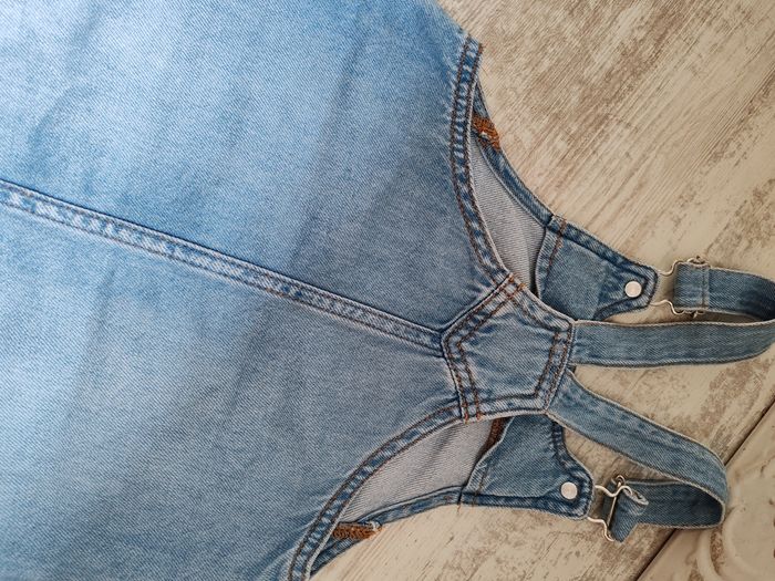 Robe salopette jeans T 30-36 mois Fagottino - photo numéro 3