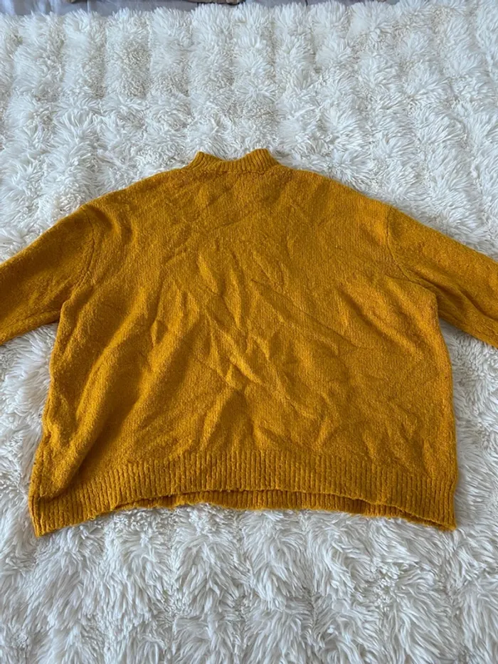 Pull jaune moutarde Jennyfer taille S - photo numéro 5