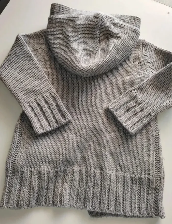 Veste/Gilet Hiver avec capuche en laine - 26 mois - photo numéro 4