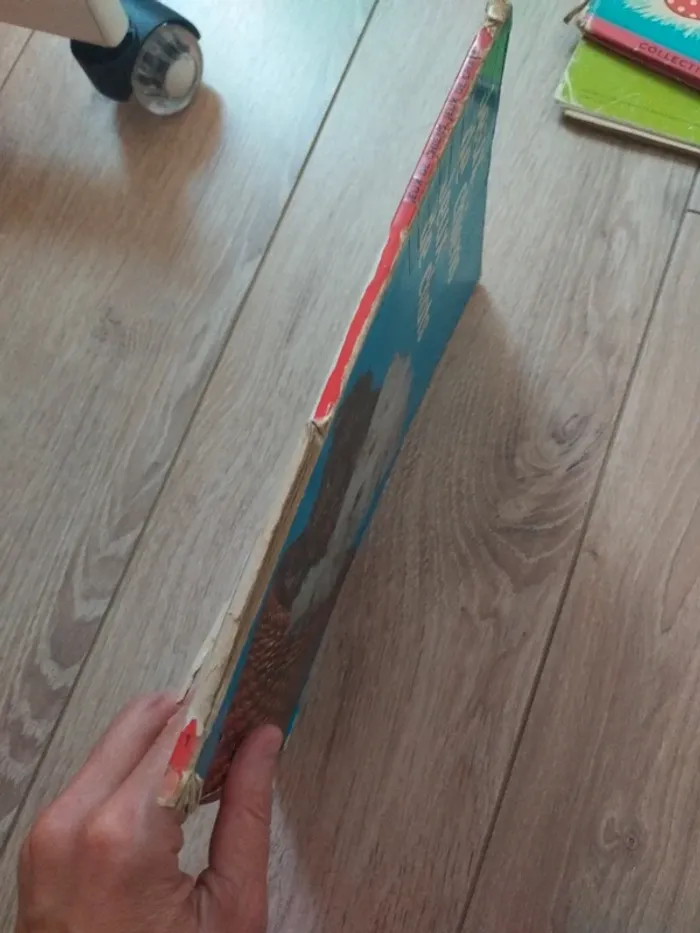 Livre vintage cartonné jeu de chiens et de chats - photo numéro 6