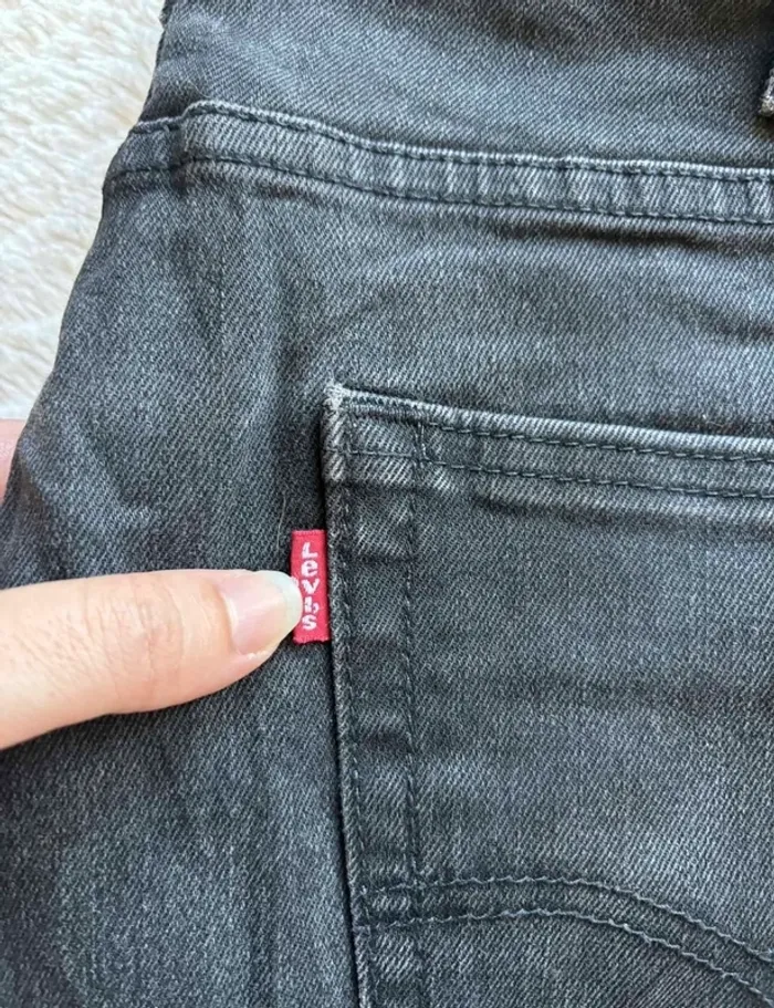 Jeans Levi’s homme 502 slim Taper W38 L32 XL/48 – Coupe fuselée noir - photo numéro 3