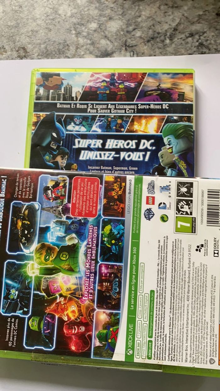 Lot de 2 jeux Xbox 360 Batman - photo numéro 2