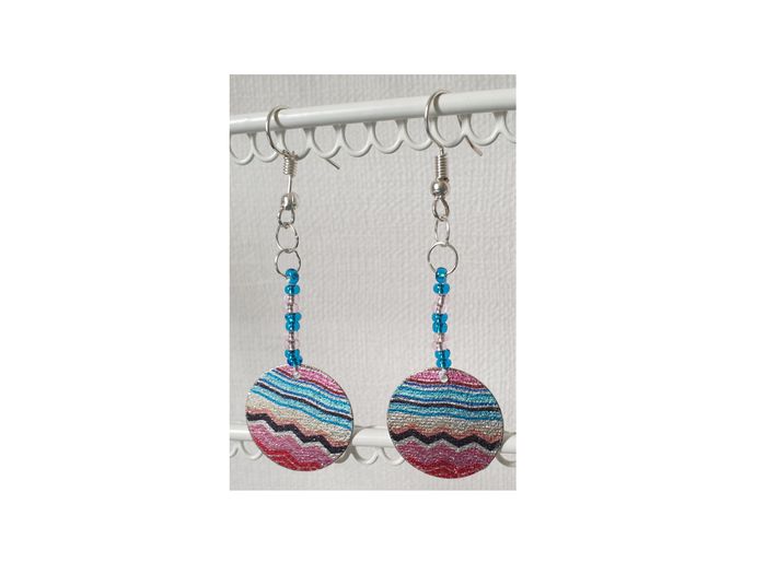 Boucles d’oreilles.