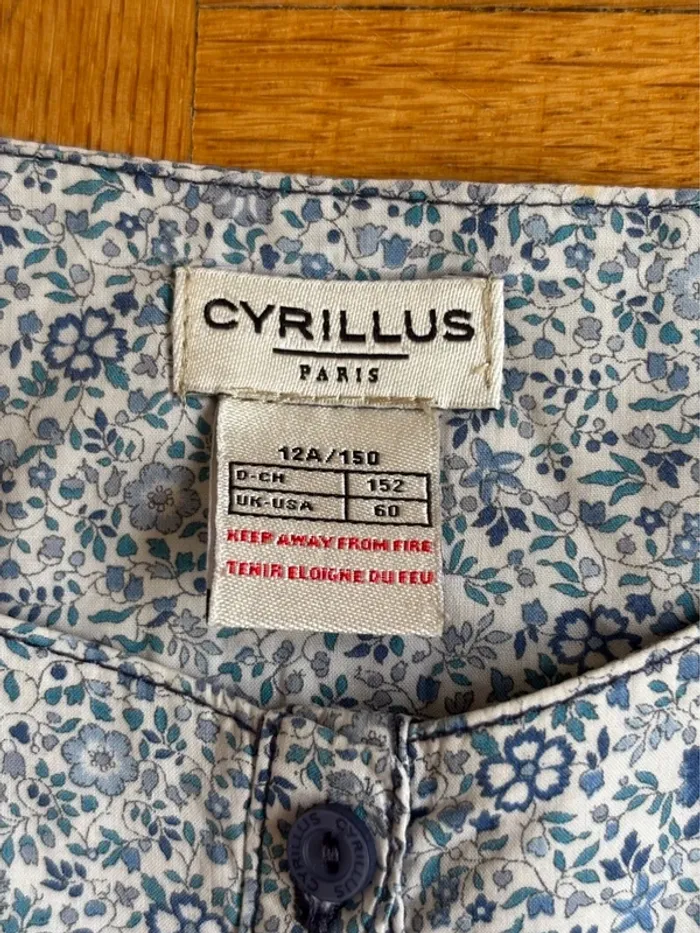 Haut liberty Cyrillus 12 ans parfait état - photo numéro 5