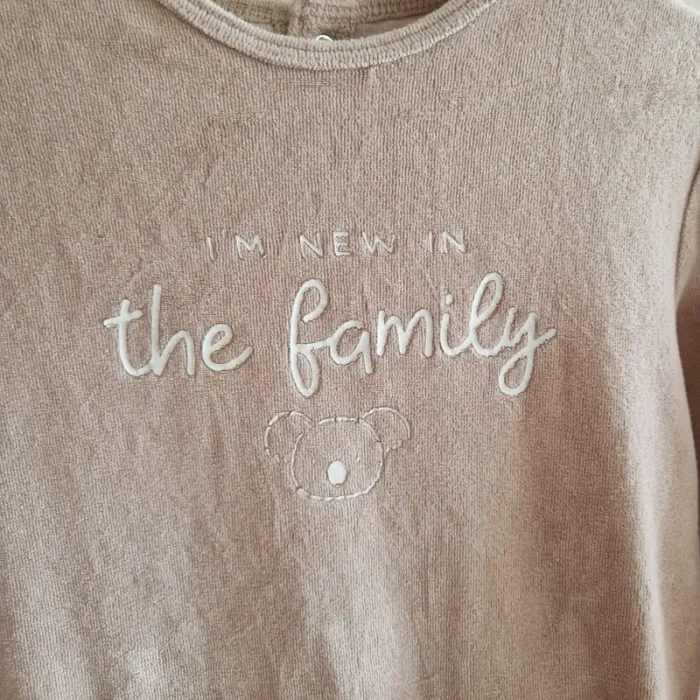 2 ans pyjama beige crème - photo numéro 2