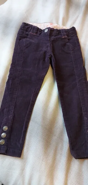 Pantalon velours sergent major