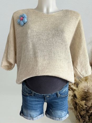 Joli short jeans femme grossesse maternité T36 H&M mama