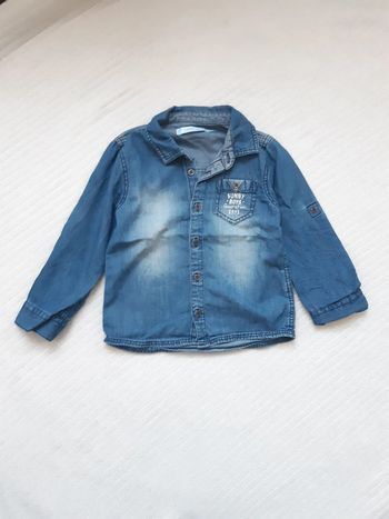 Chemise en jean Gémo 24 mois