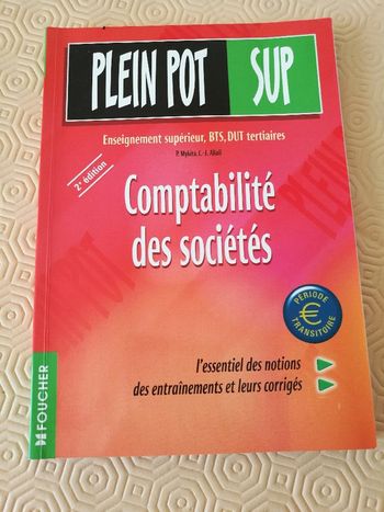 Comptabilité des sociétés par Mykita édition Foucher