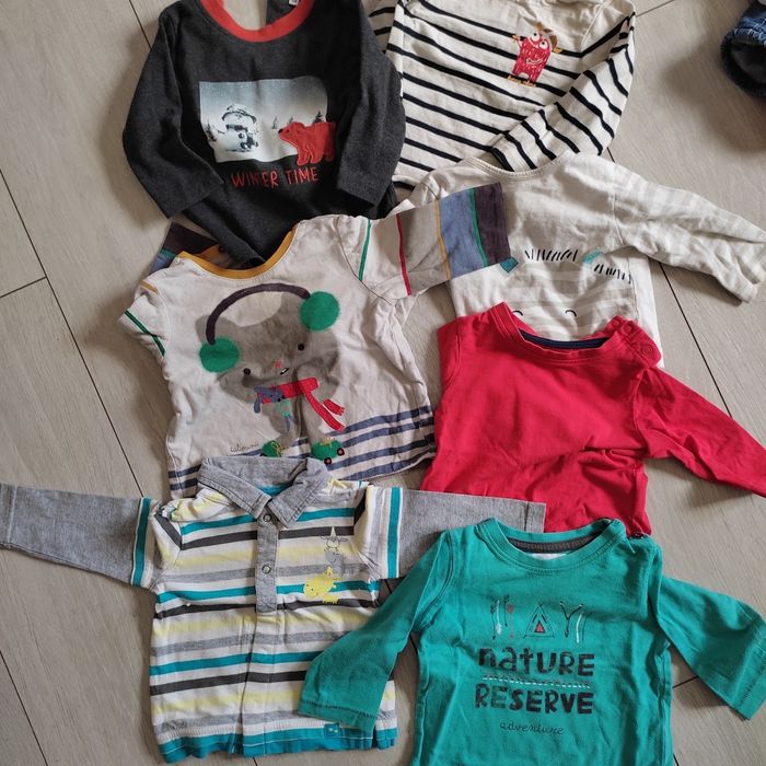 Lot vêtements variés 30 pièces 6 mois - photo numéro 3