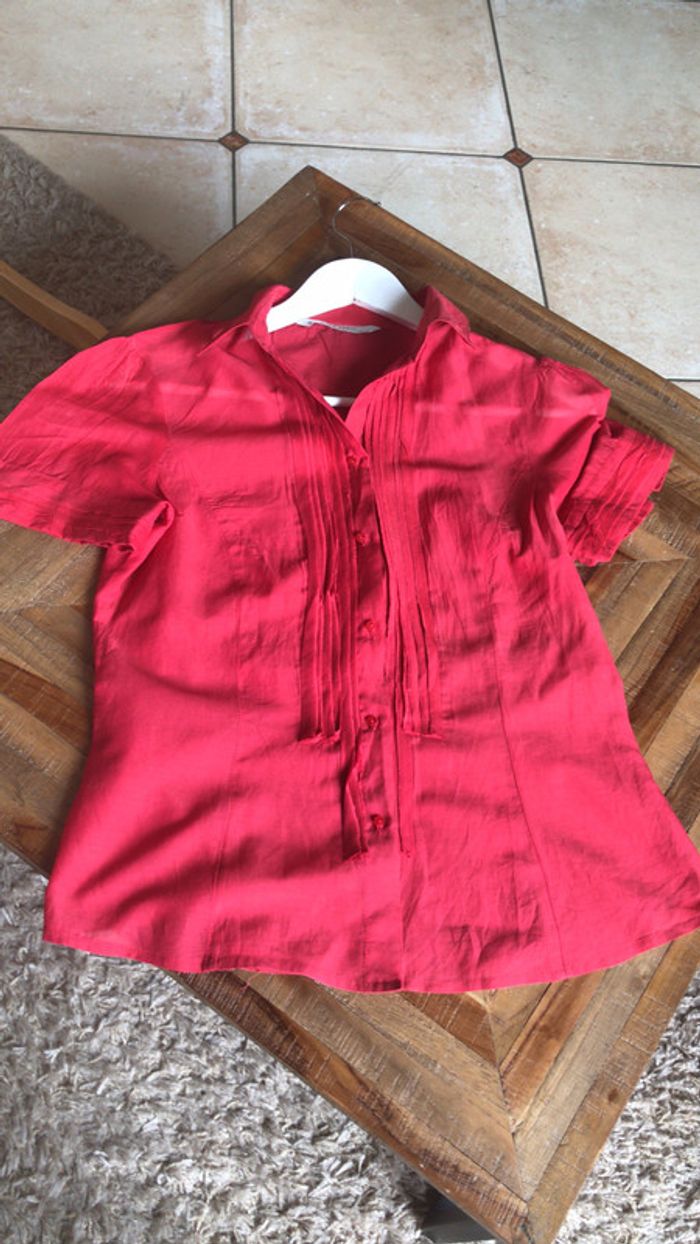 Chemise rouge Zara
