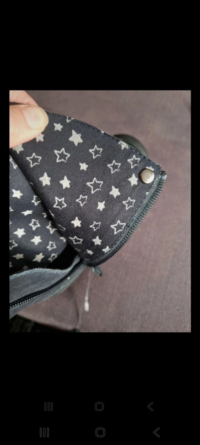 Bottes Vertbaudet  cuir neuves taille 29 - photo numéro 6