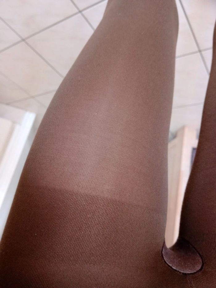 Collant femme M marron c77 - photo numéro 6