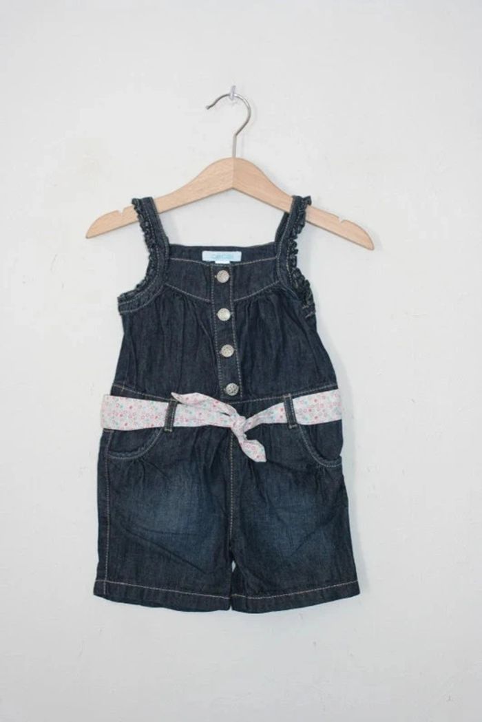 Salopette en jeans Obaibi 12 mois
