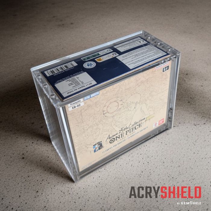 Protection acrylique premium pour display one piece FR et US après op03 - photo numéro 2