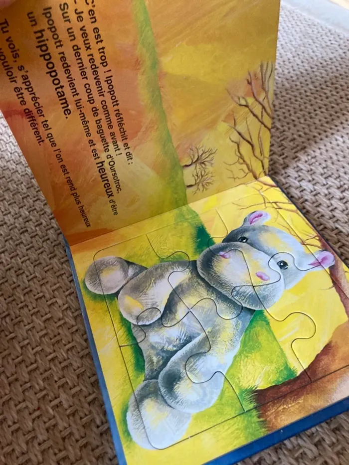 joli livre / puzzle - photo numéro 4