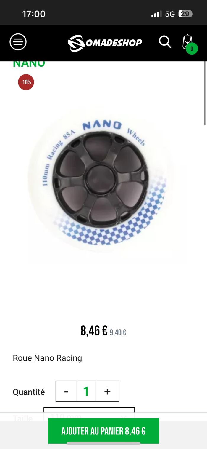 Roue racing nano - photo numéro 2