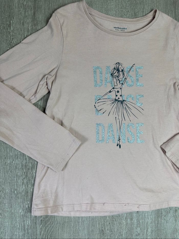 T-shirt ML danse- Taille 8 ans - photo numéro 3