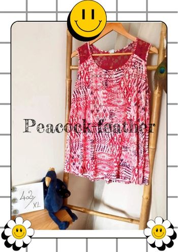 Débardeur tunique rose neuve 42 ms mode