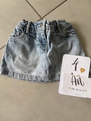 Jupe en jean 4 ans