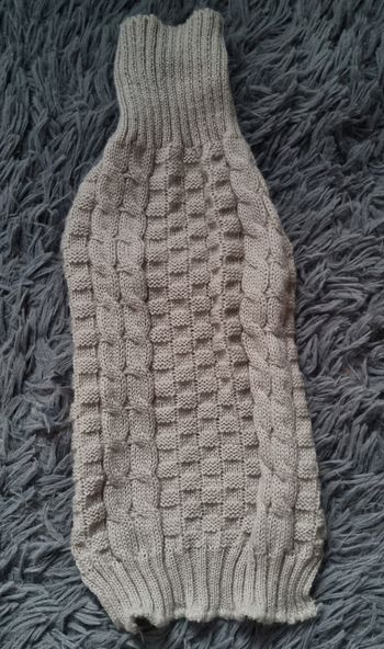 Pull tricot crème taille XS chien ou chat