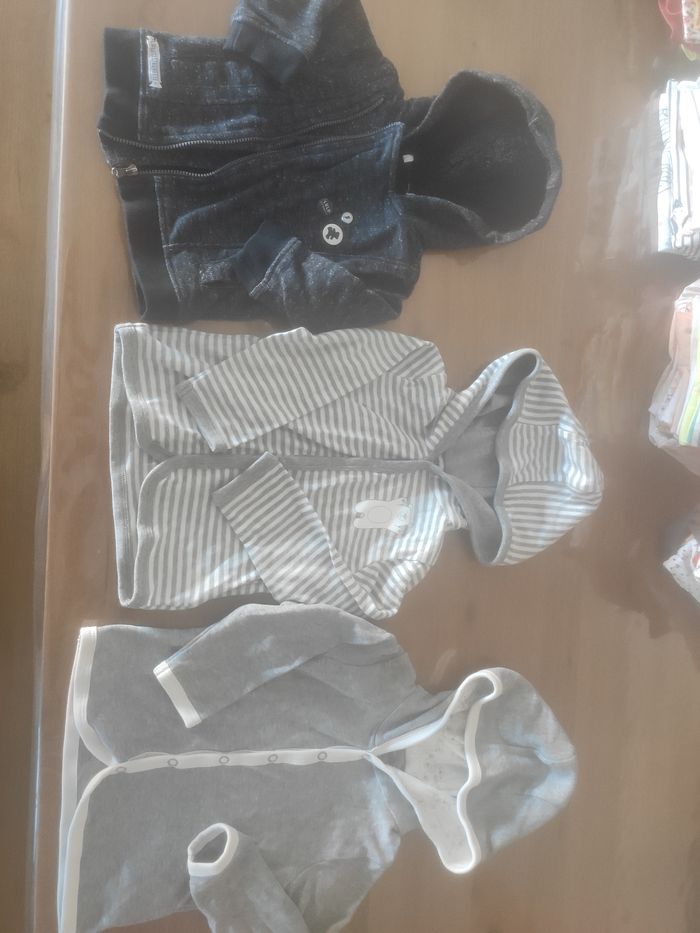 Lot veste - gilets 6 mois garçons