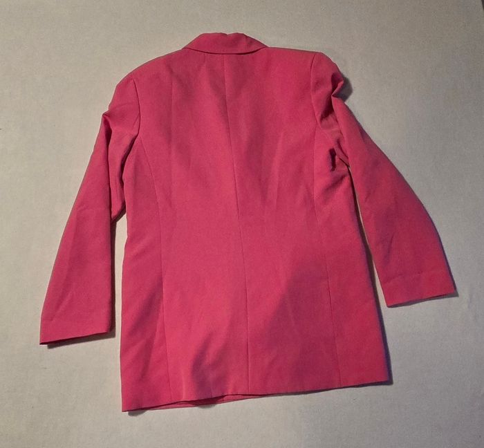 Blazer croisé fushia femme Stradivarius - photo numéro 6