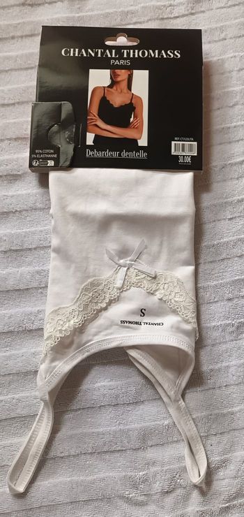 Débardeur Chantal Thomass · Blanc Taille 36 - S ·100% Neuf