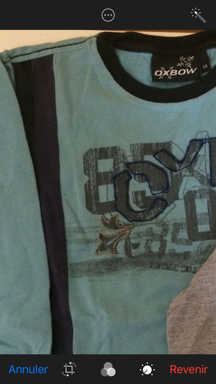 Haut manches longues#oxbow# 6 ans