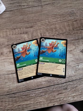 Cartes Lorcana Jac