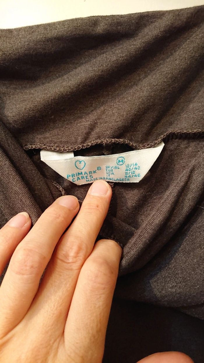 Legging de grossesse gris - photo numéro 3