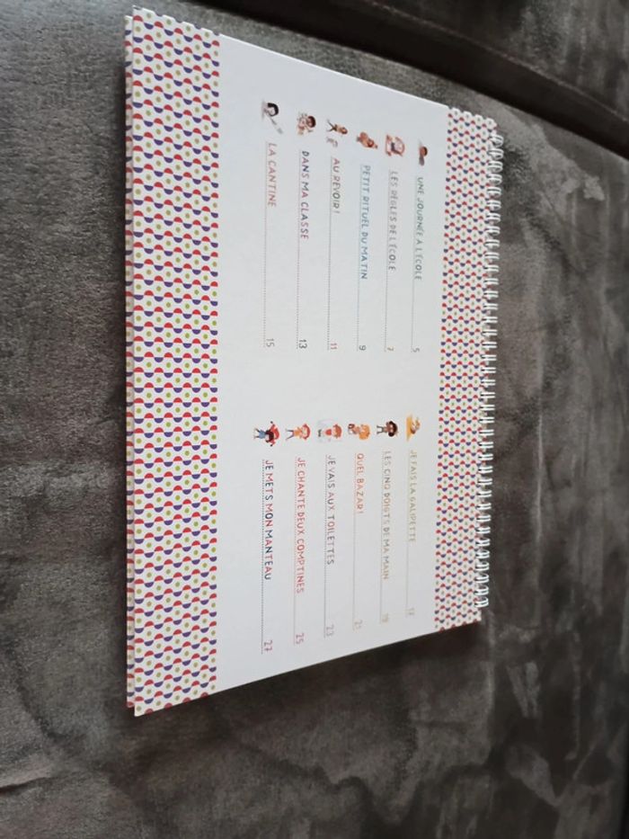 Chevalet avec 12 affiches mémo petits rituels de l'école maternelle - photo numéro 6
