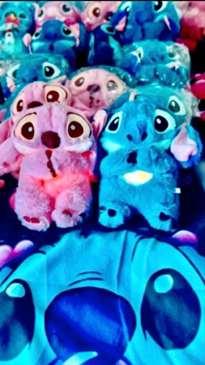 Stitch ou Angel veilleuse lumineuse mélodieuse qui respire