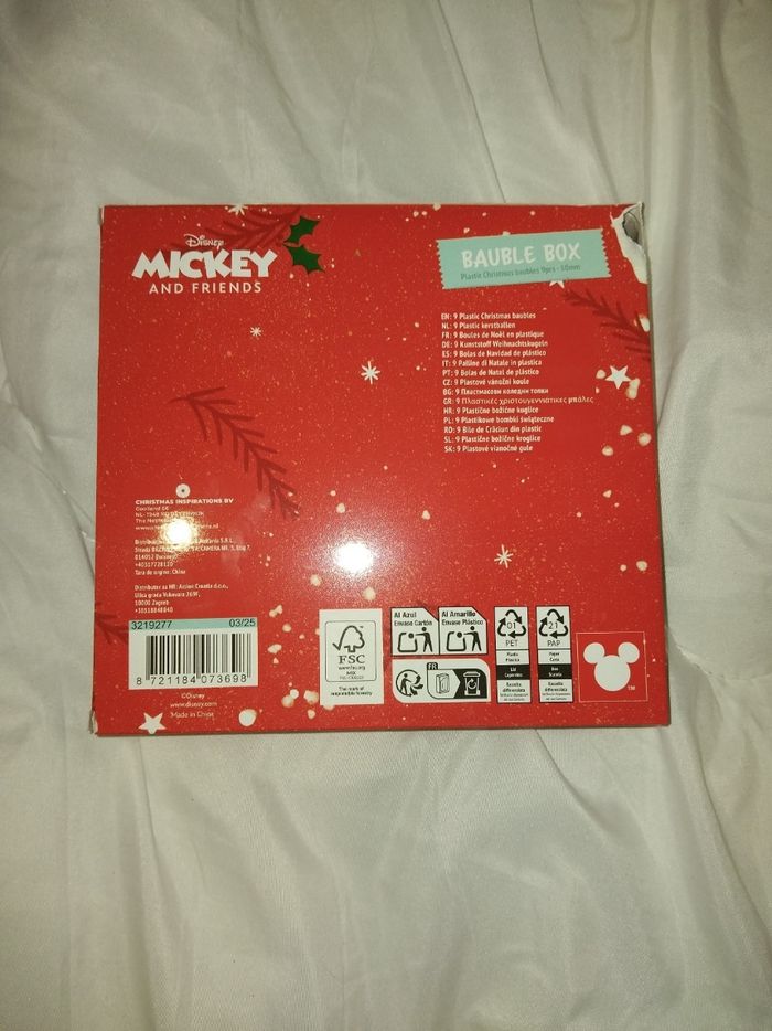 Boule de noel disney - photo numéro 2