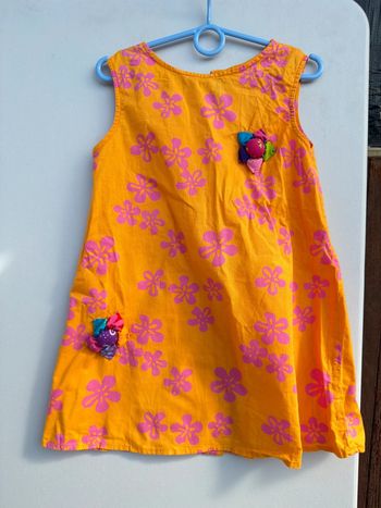 Robe à fleur
