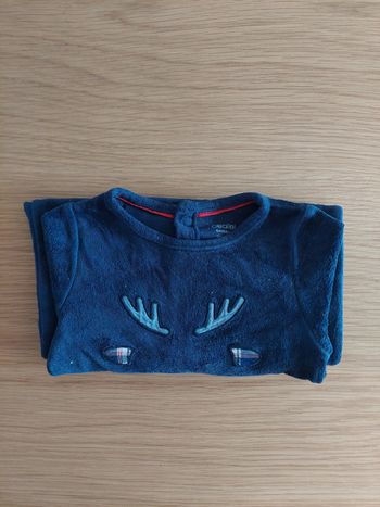 Pyjama velours Rudolph