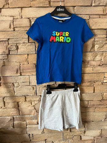 Pyjashort taille 5-6 ans Super Mario