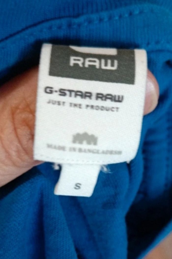 Tee shirt homme g star raw t s - photo numéro 4